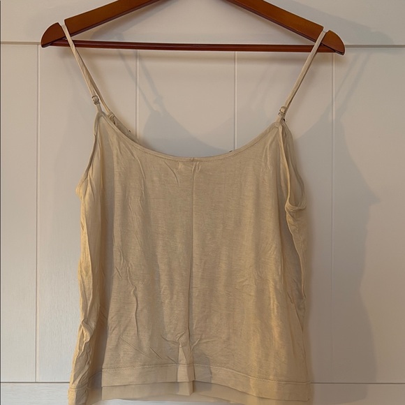 Floral Embroidered Beige Top - Picture 3 of 3